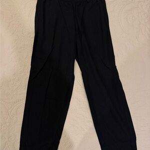 Old Navy Black Linen Pants